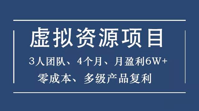 虚拟资源副业项目：小白轻松上手、0成本利润高！百度网盘分享