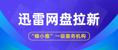 蜂小推，迅雷网盘拉新：精准定位高价值用户，轻松实现经济独立
