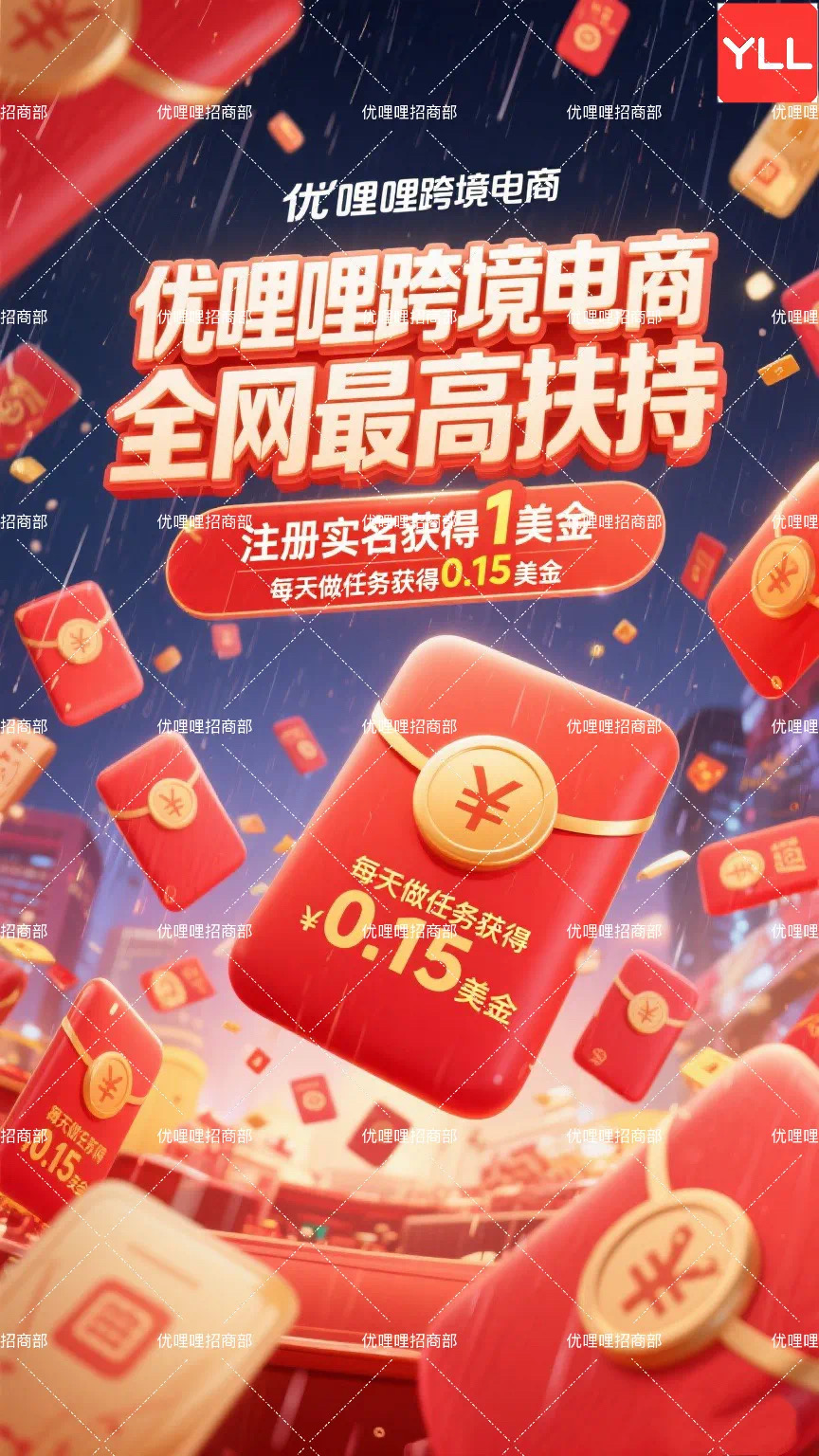 2025大胆去做跨境电商吧！优哩哩yulily公测红利，全网首创模式登场！