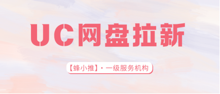 蜂小推，深度剖析！看UC网盘推广如何抓住流量密码