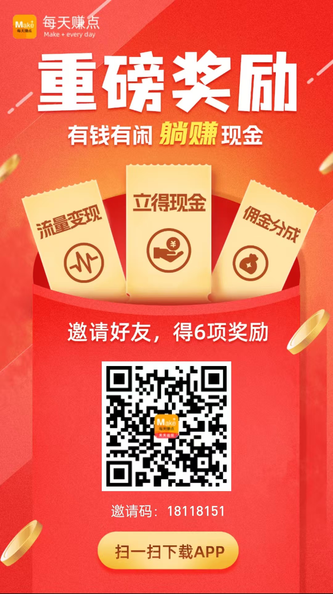 每天赚点任务简单无脑操作不养鸡，每天保底50+