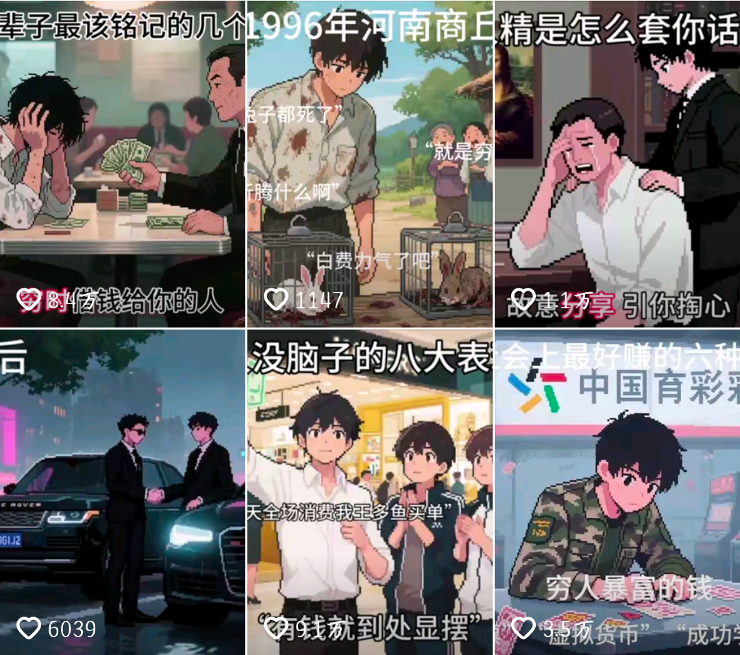 10条作品涨粉5万！用AI复刻生活真相，总有一个戳中成年人的痛处！(附教程)