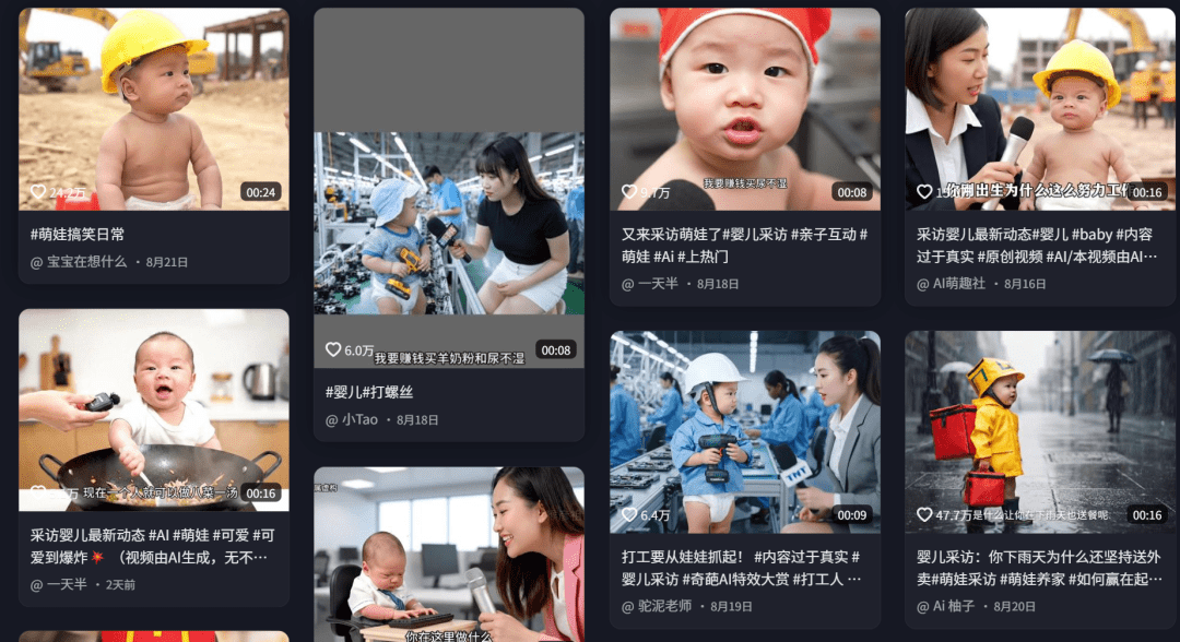 刷爆全网的婴儿采访视频,仅需一个提示词教你利用AI快速制作