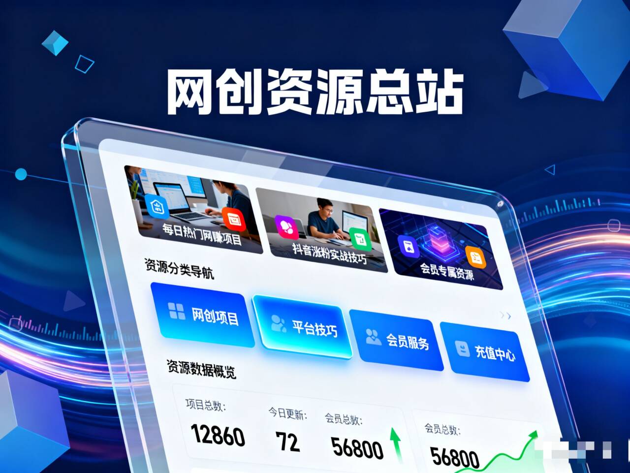 别再交智商税了！开通你的网课资源平台，我们自动更新，你只管收钱