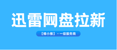 蜂小推，掌握迅雷网盘拉新核心，轻松玩转副业变现