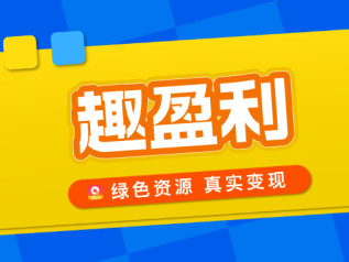 【趣盈利】正规打金项目，单机稳定收益，推广无上限