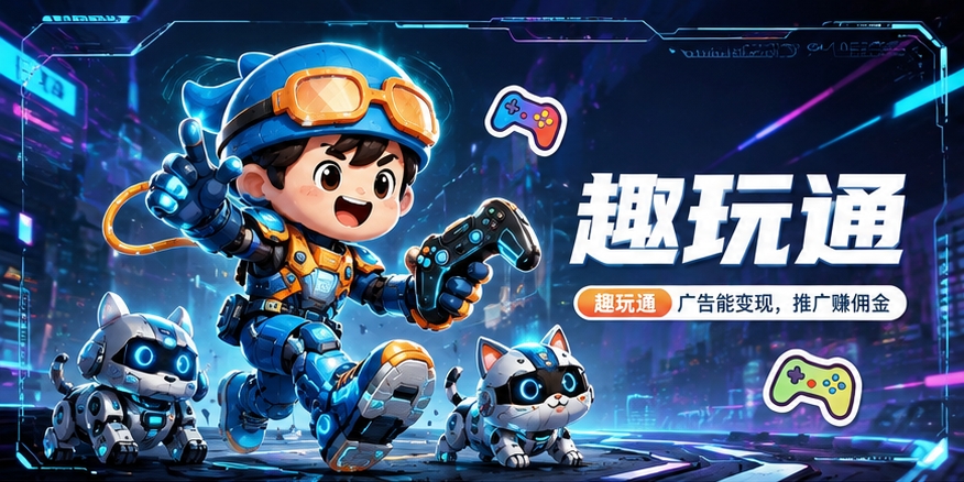趣玩通实测：边玩游戏边看广告日赚 30+，靠谱副业全流程解析