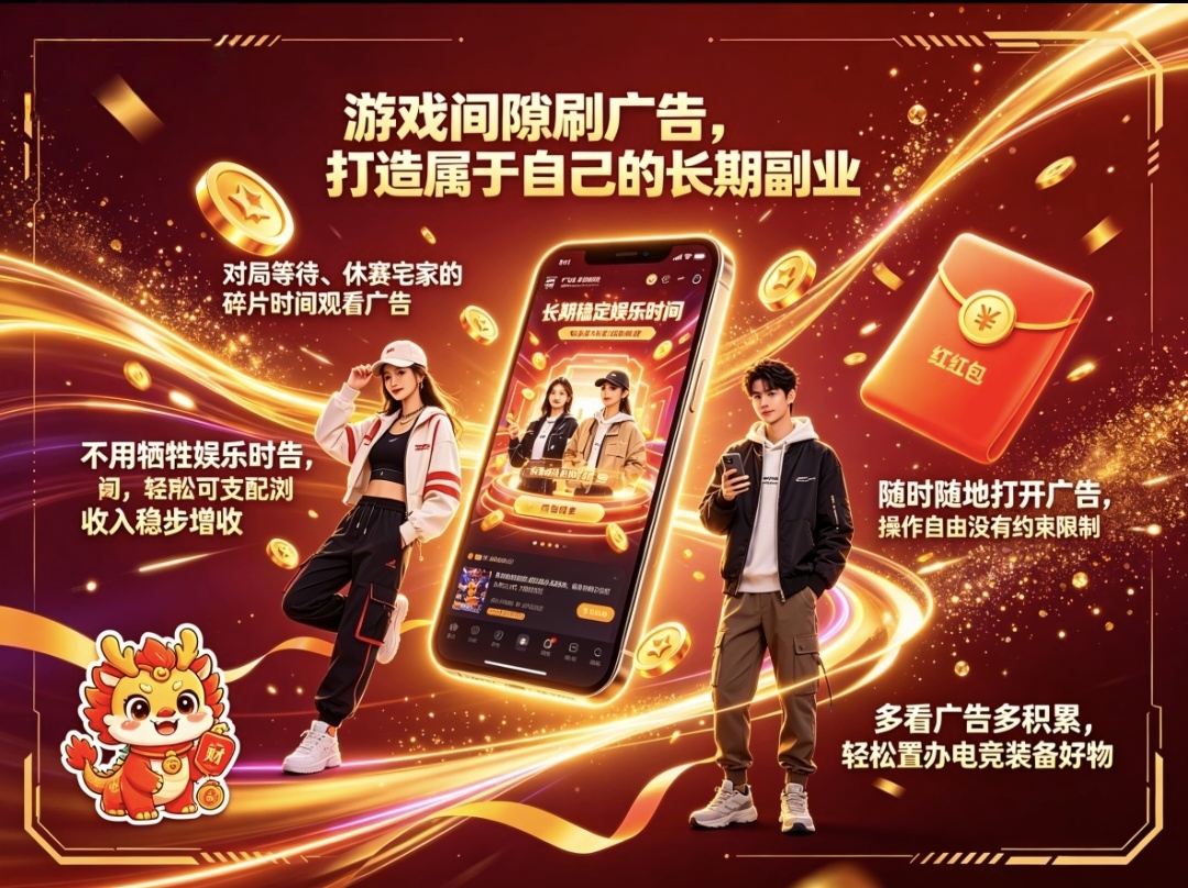 首码CQ看广告创新模式循环体系稳稳变现