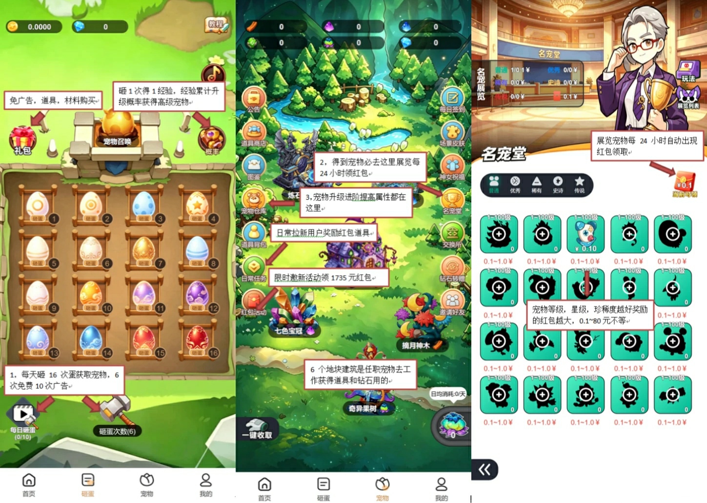 集梦精灵，零撸宠物养成获利，形成完整生态闭环